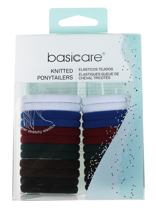 KNITTED PONYTAILERS SCHOOL COLOR - PACK OF 24