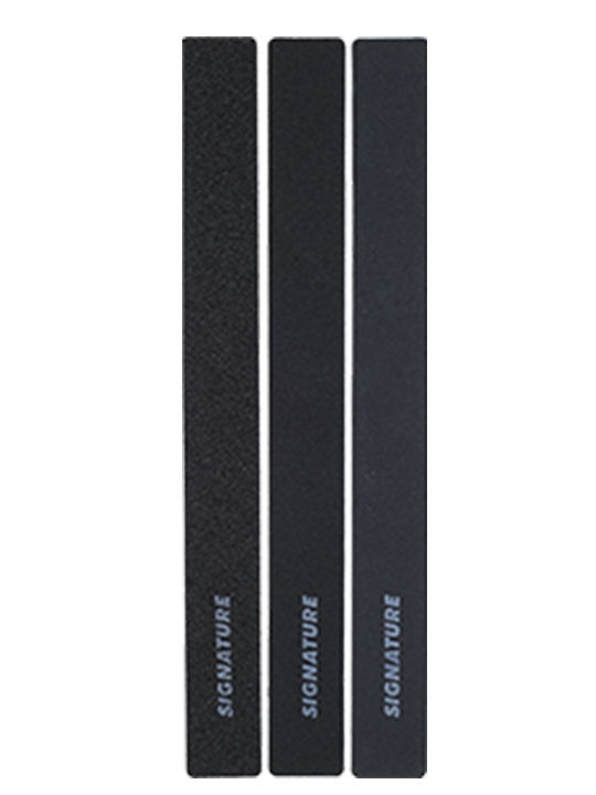SIGNATURE Flexi-Pro Silicon Carbide Nail Files x 3