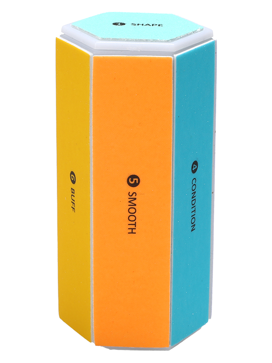 7 way nail buffer block 